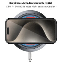 Handyhülle für Apple iPhone 15 - Matt Case Schwarz