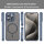 Handyhülle für Apple iPhone 15 Pro - Matt Case Blau