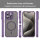 Handyhülle für Apple iPhone 15 Pro Max Matt Case Schutzhülle Kratzfest Passgenau Lila