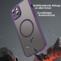 Handyhülle für Apple iPhone 15 Plus - Matt Case Lila