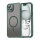 Handyhülle für Apple iPhone 15 Plus Matt Case Schutzhülle Kratzfest Passgenau Grün