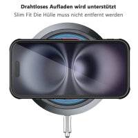 Handyhülle für Apple iPhone 16 Matt Case Schutzhülle Kratzfest Passgenau Schwarz