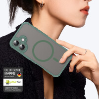 Handyhülle für Apple iPhone 16 – Matt Case Grün