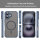 Handyhülle für Apple iPhone 16 Matt Case Schutzhülle Kratzfest Passgenau Blau