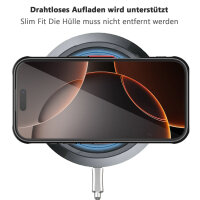 Handyhülle für Apple iPhone 16 Pro – Matt Case Schwarz
