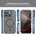 Handyhülle für Apple iPhone 16 Pro Matt Case Schutzhülle Kratzfest Passgenau Blau