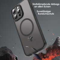 Handyhülle für Apple iPhone 16 Pro Max – Matt Case Schwarz