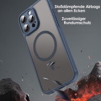 Handyhülle für Apple iPhone 16 Pro Max - Matt Case Blau