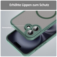 Handyhülle für Apple iPhone 16 Plus – Matt Case Grün