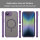 Handyhülle für Apple iPhone 16E Matt Case Schutzhülle Kratzfest Passgenau Lila
