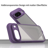 Handyhülle für Google Pixel 9 Matt Stoßfest Schutzhülle Back cover in Lila