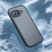 Handyhülle für Google Pixel 9A Matt Stoßfest Schutzhülle Back cover in Schwarz