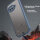 Handyhülle für Google Pixel 9A Matt Stoßfest Schutzhülle Back cover in Blau