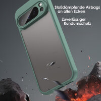 Handyhülle für Google Pixel 9 Pro Matt Stoßfest Schutzhülle Back cover in Grün