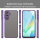 Handyhülle für Samsung Galaxy A16 Matt Stoßfest Schutzhülle Back cover in Lila