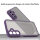 Handyhülle für Samsung Galaxy A16 Matt Stoßfest Schutzhülle Back cover in Lila