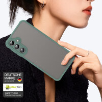 Handyhülle für Samsung Galaxy A16 Matt Stoßfest Schutzhülle Back cover in Grün