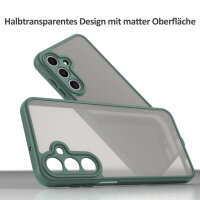 Handyhülle für Samsung Galaxy A16 Matt Stoßfest Schutzhülle Back cover in Grün