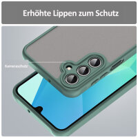 Handyhülle für Samsung Galaxy A16 Matt Stoßfest Schutzhülle Back cover in Grün