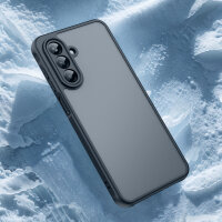 Handyhülle für Samsung Galaxy A26 Matt Stoßfest Schutzhülle Back cover in Schwarz