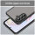 Handyhülle für Samsung Galaxy A36 Matt Stoßfest Schutzhülle Back cover in Schwarz