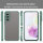 Handyhülle für Samsung Galaxy A36 Matt Stoßfest Schutzhülle Back cover in Grün