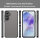 Handyhülle für Samsung Galaxy A55 Matt Stoßfest Schutzhülle Back cover in Schwarz