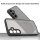 Handyhülle für Samsung Galaxy A55 Matt Stoßfest Schutzhülle Back cover in Schwarz