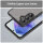 Handyhülle für Samsung Galaxy A55 Matt Stoßfest Schutzhülle Back cover in Schwarz