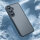 Handyhülle für Samsung Galaxy A55 Matt Stoßfest Schutzhülle Back cover in Schwarz