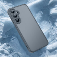 Handyhülle für Samsung Galaxy A55 Matt Stoßfest Schutzhülle Back cover in Lila