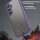 Handyhülle für Samsung Galaxy A55 Matt Stoßfest Schutzhülle Back cover in Lila