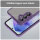 Handyhülle für Samsung Galaxy A55 Matt Stoßfest Schutzhülle Back cover in Lila