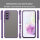 Handyhülle für Samsung Galaxy A56 Matt Stoßfest Schutzhülle Back cover in Lila