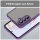 Handyhülle für Samsung Galaxy A56 Matt Stoßfest Schutzhülle Back cover in Lila
