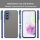Handyhülle für Samsung Galaxy A56 Matt Stoßfest Schutzhülle Back cover in Blau