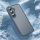 Handyhülle für Samsung Galaxy S24 / Galaxy S25 Matt Stoßfest Schutzhülle Back cover in Blau
