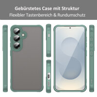 Handyhülle für Samsung Galaxy S24+ / Galaxy S25+ Matt Stoßfest Schutzhülle Back cover in Grün