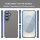 Handyhülle für Samsung Galaxy S24+ / Galaxy S25+ Matt Stoßfest Schutzhülle Back cover in Blau
