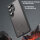 Handyhülle für Samsung Galaxy S25 Ultra Matt Stoßfest Schutzhülle Back cover in Schwarz