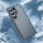 Handyhülle für Samsung Galaxy S25 Ultra Matt Stoßfest Schutzhülle Back cover in Blau