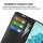 Handy Tasche für Motorola Moto Edge 60 / Edge 60 Fusion Handyhülle Flip Cover Wallet Case Hülle Etui Schwarz
