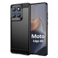 Carbon Hülle für Motorola Moto Edge 60 / Edge...