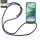 Handykett für Xiaomi Redmi A5 4G (Global 171,7mm ) / Poco C71 4G Hülle mit Kordel Handyhülle mit Band in Blau