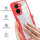 360° Grad Hülle für Xiaomi Redmi A5 4G (EU 173mm) vollschutz Integriertem Displayschutz Rot