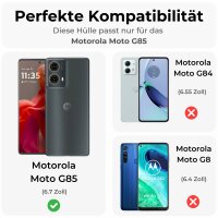 Handykette Hülle für Motorola Moto G85 mit Band...