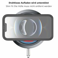 Handyhülle für Apple iPhone 16E – 360° Panzer Case mit Displayschutz Schwarz