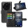 Handy Tasche für Nothing Phone 3A Pro Handyhülle Flip Cover Wallet Case Hülle Etui Schwarz