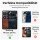 Handy Tasche für Nothing Phone 3A Pro Handyhülle Flip Cover Wallet Case Hülle Etui Schwarz
