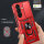 Outdoor Panzer Hülle für Samsung Galaxy Z Fold 7 mit Kameraschutz Ringhalter in Rot